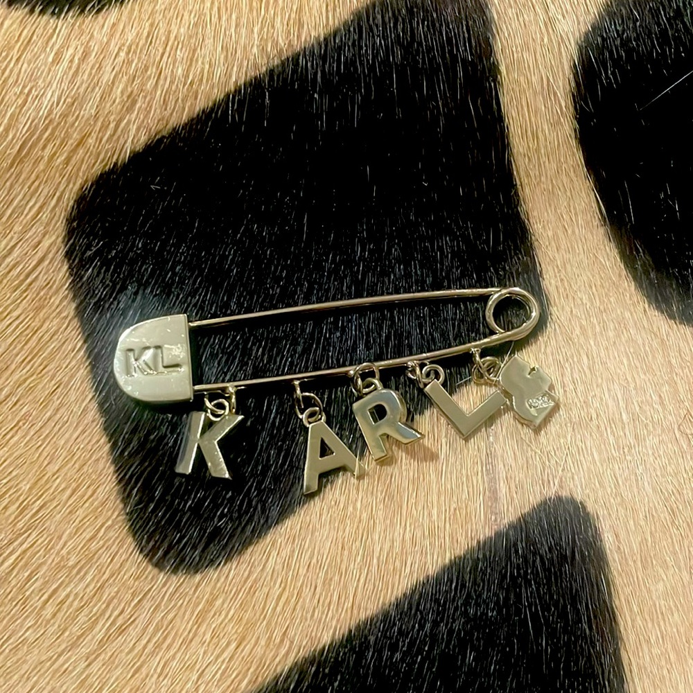 Gold color karl LAGERFIELD PEN